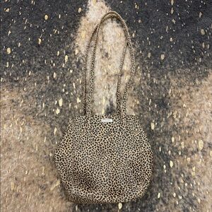 NINE WEST Leopard Print Shoulder Bag